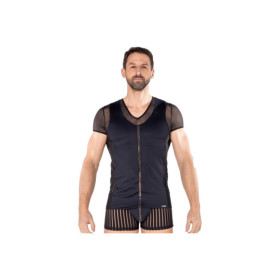 T-shirt noir Biker 